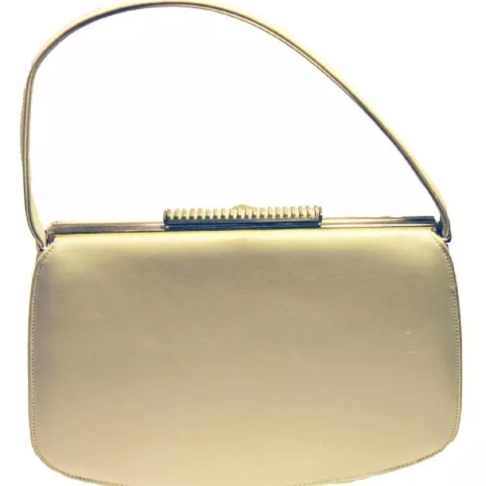 Vintage Nicholas Reich Handbag Ivory Cream White